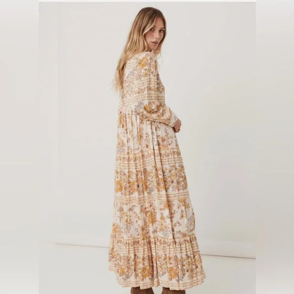 Spell Meadowland Gown XS Button Thru Florals UFT or Size Swap - Picture 16 of 16